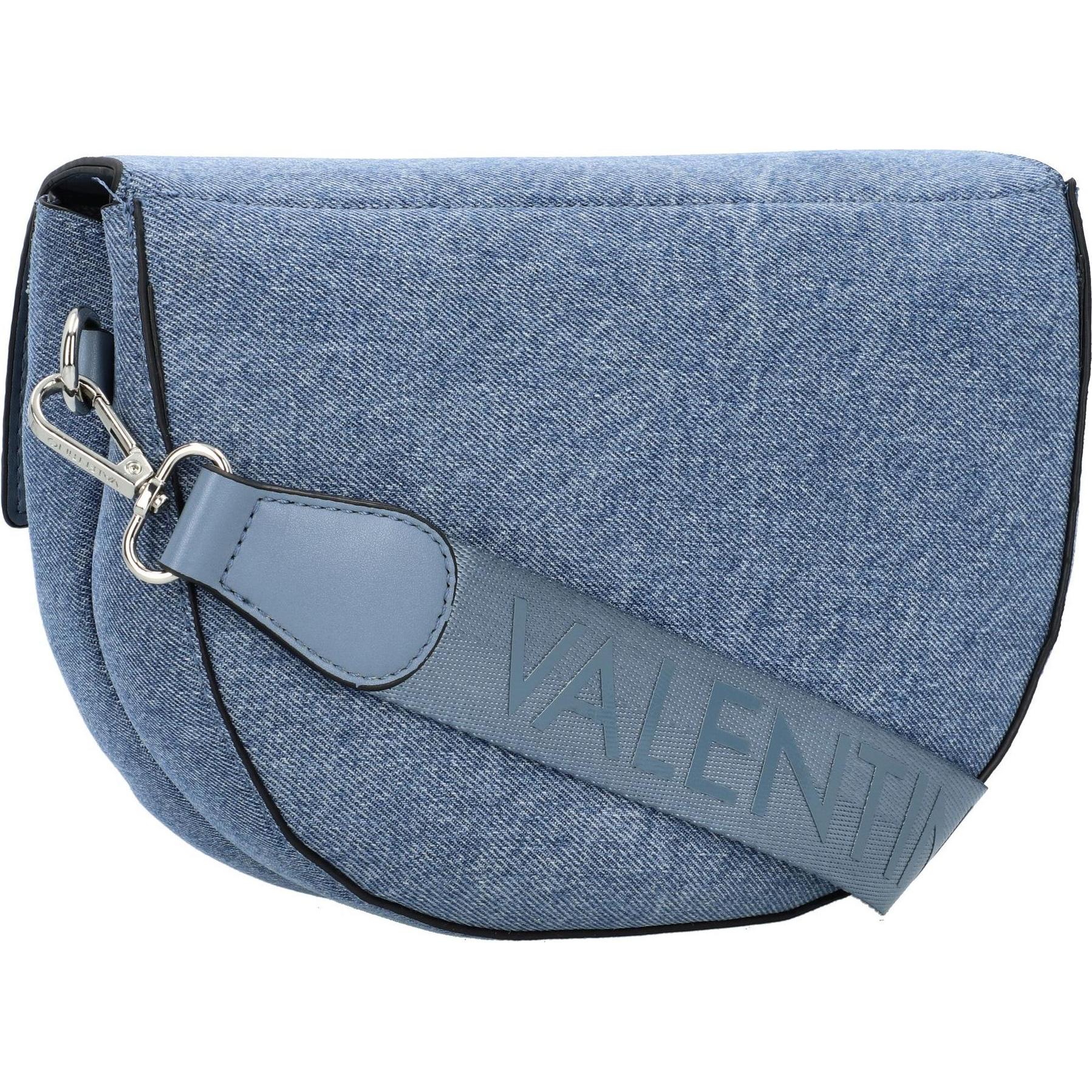 Thumbnail - Valentino, Handtasche, Bigs Denim Umhängetasche 24.5 cm, Grau