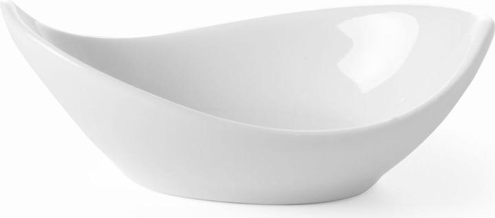 Actual product image Hendi "Concha" porcelain tapa bowl, white