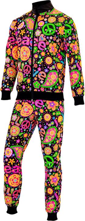 Image du produit Widmann années 70 - Peace & Love Tenue de sport (L, M, S, XL, XXL)