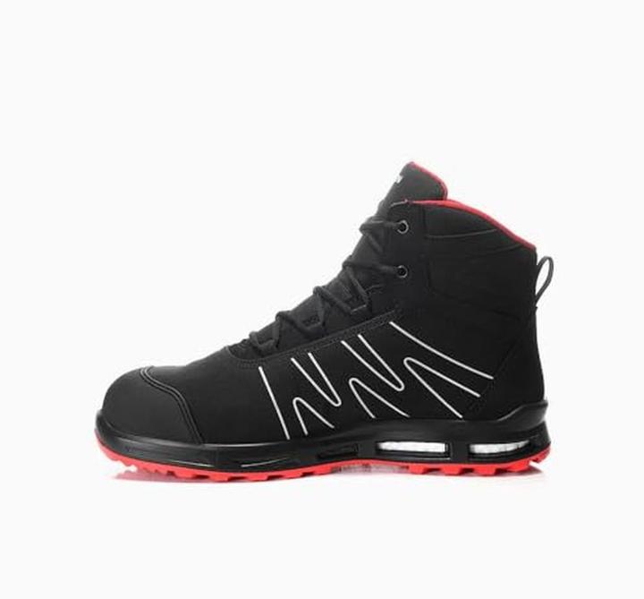 Actual product image GCS Boots ELTEN ENNO XXT Pro Mid ESD S3S, black/red 44 (44)