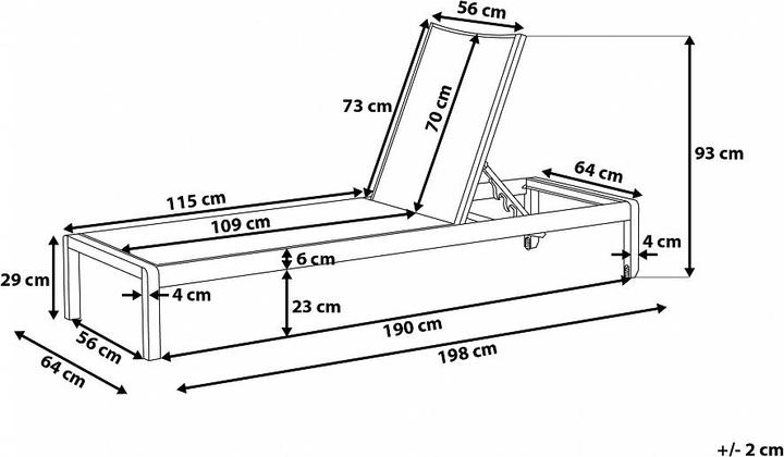 Immagine prodotto Beliani Fossato (198 cm)