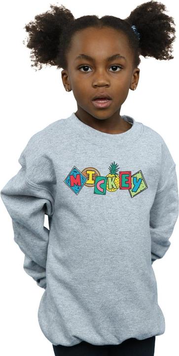 Produktbild Disney Mickey Mouse Fruit Blocks Sweatshirt Mädchen (116)