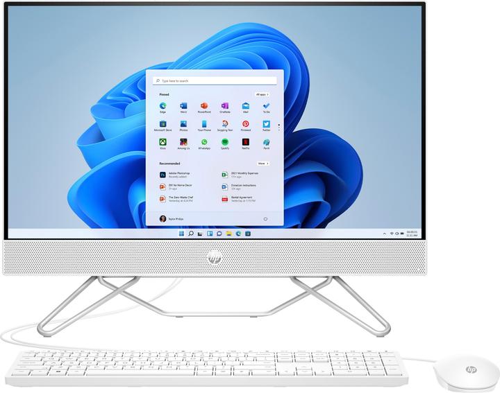 Immagine prodotto HP PC All-in-One 24-cb1110ng (display FHD da 60,5 cm (23,8"), Intel i3-1215U, 8GB RAM, 512GB SSD (512 GB, 8 GB, Intel Core i3-1215U, GeForce MX450)