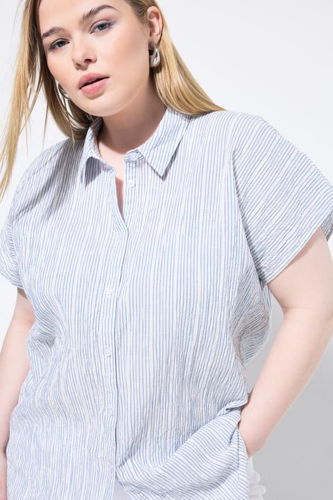Produktbild Studio Untold Blusenshirt, oversized, Strukturstreifen (46, 48)