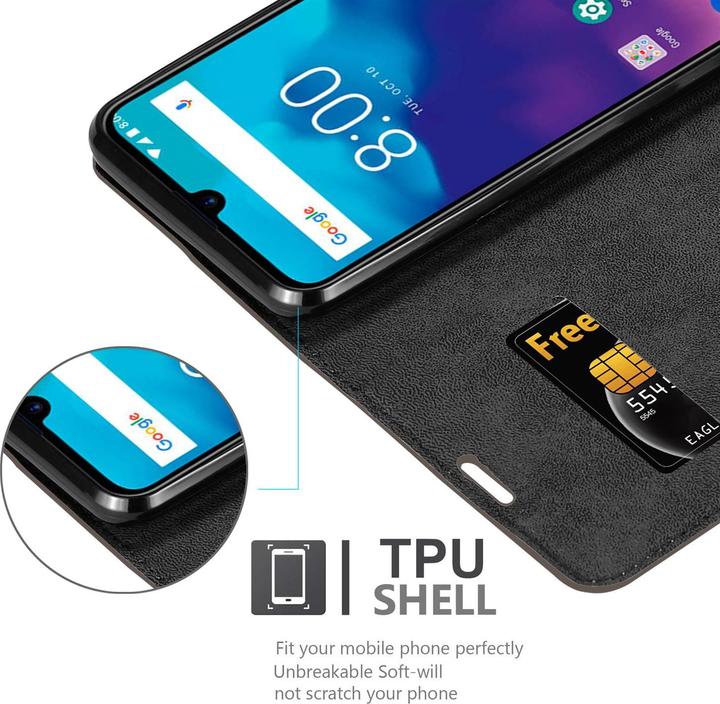 Actual product image Cadorabo Book Invisible Magnet Cover (ZTE Blade V10 Vita)