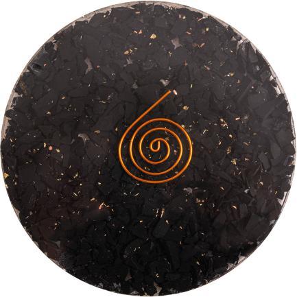 Actual product image Berk Orgone coaster "Schungite"