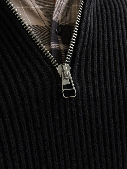 Produktbild Jack & Jones RDD Einfarbig Strickpullover mit Rundhals Strickpullover mit Rundhals (XXL)