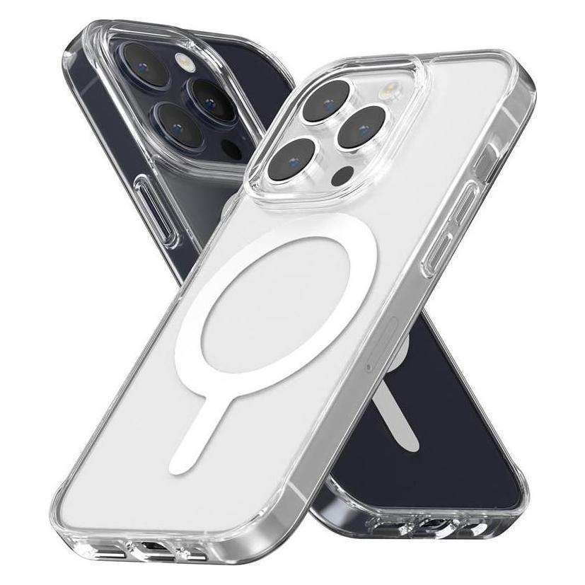 Mercury etui MagSafe Jelhard iPhone 15 Pro 6,1" transparent (Apple iPhone 15 Pro), Smartphone Hülle, Transparent
