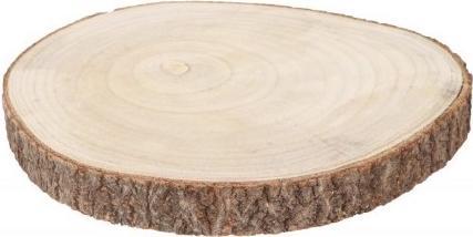 Chaks Holzbrett rund circa 34x3.5cm