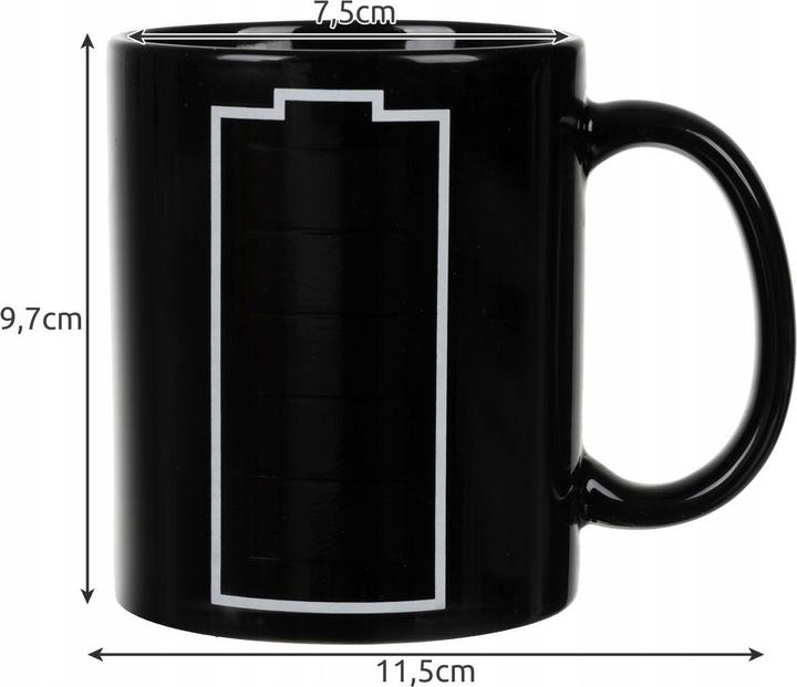 Actual product image Ruhhy Magic cup with battery indicator - 330 ml (330 ml, 1x)