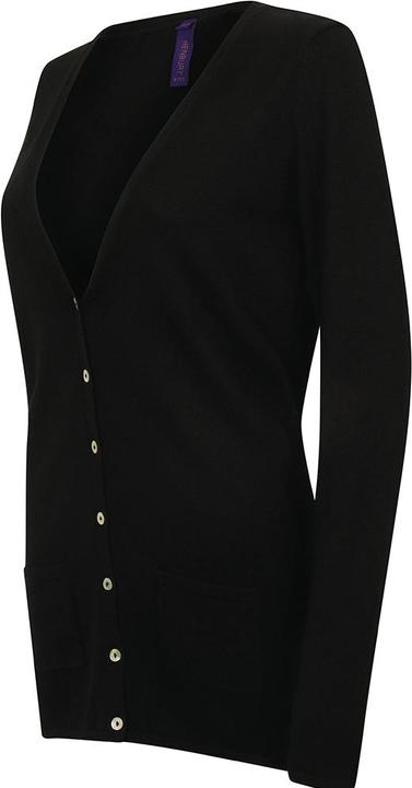 Image du produit Henbury Veste en tricot avec col en V (4XL)