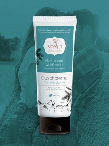 Produktbild Sidefyn Cosmetics Duschcreme - AKTIVIERENDE WALDFRISCHE (200 ml)