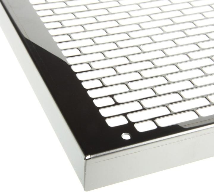 Produktbild Watercool MO-RA3 420 Blende Classic stainless steel, (473 x 428 x 27mm ) (140 mm)