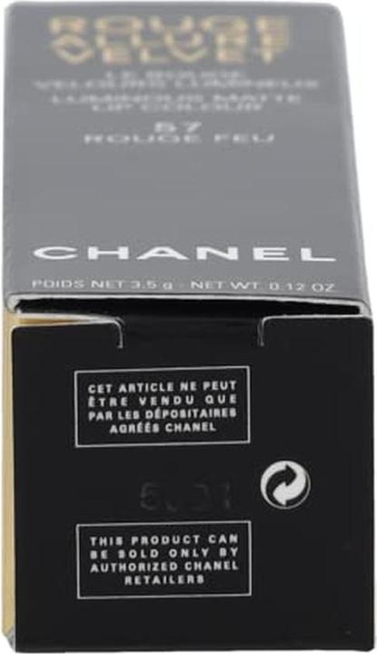 Produktbild Chanel Rouge Allure Velvet (57 Rouge Feu)