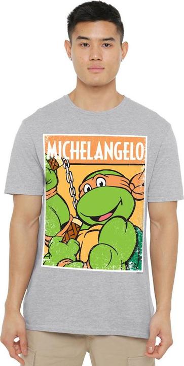 Immagine prodotto Teenage Mutant NT Maglietta Michelangelo Uomo (4XL)