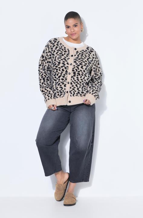 Produktbild Studio Untold Strickjacke, Oversize Shape, Leo (54)