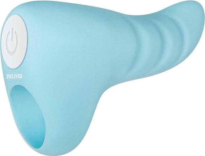 Productafbeelding Evolved Love is Oplaadbare Pinkie Promise Blauwe Vinger Vibrator