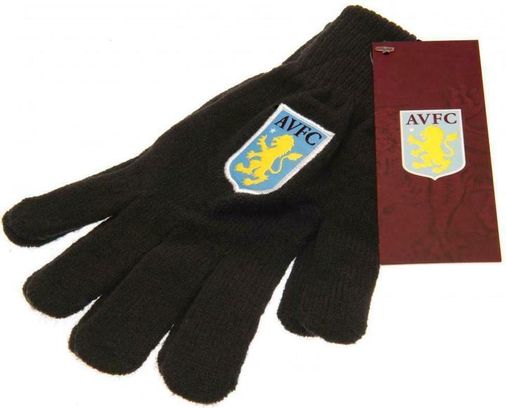 Actual product image Aston Villa FC Gloves jersey fabric (One size)