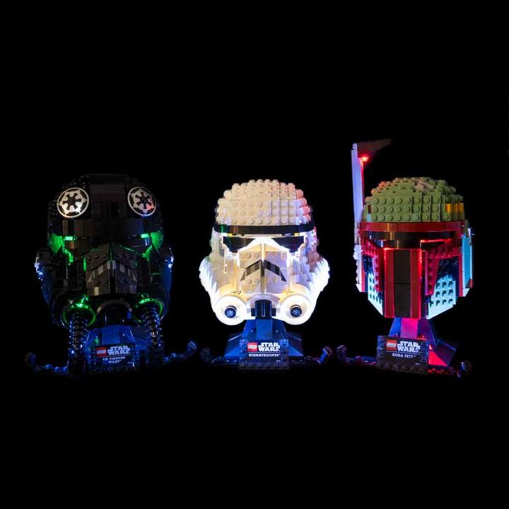 Produktbild Light my bricks LED Licht Set für LEGO Star Wars Boba Fett Helm