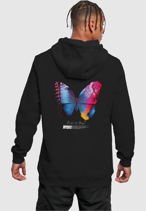 Immagine prodotto Mister Tee Felpa con cappuccio Become the Change Butterfly 2.0 - 131383 (XL)