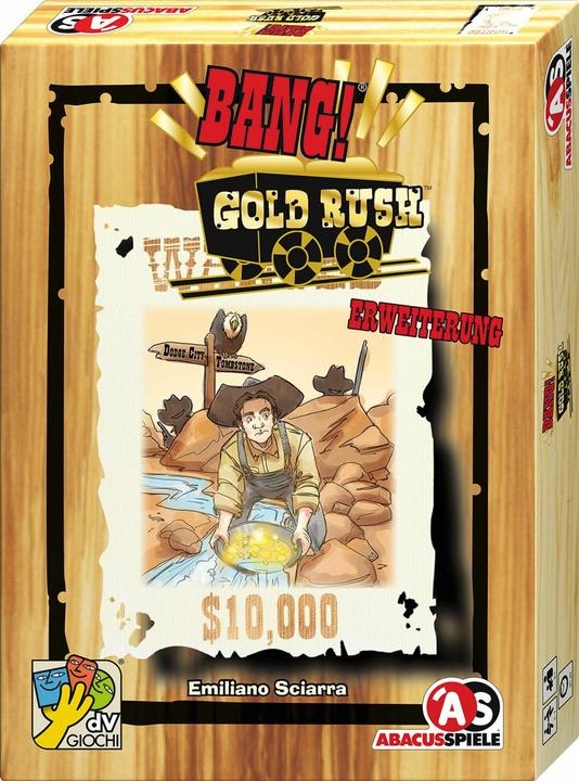 Produktbild Abacus Bang! Gold Rush- Erweiterung (Deutsch, 4 - 7 Spieler)
