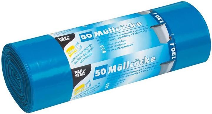 Papstar 12388 Abfallbeutel (e) (50x, 120 l)