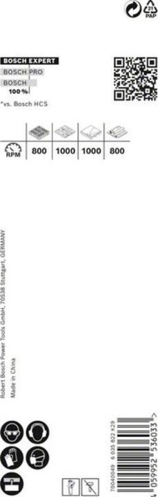 Produktbild Bosch Professional Zubehör EXPERT Construction Material Lochsäge, 35 x 60 mm (1 1)