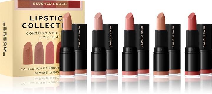 Actual product image Makeup Revolution Lipstick Collection (Nude)