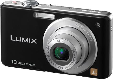 Panasonic Lumix FS62EG-K, 10 Mpixels, zoom optique 4x, noir (1/2.5")