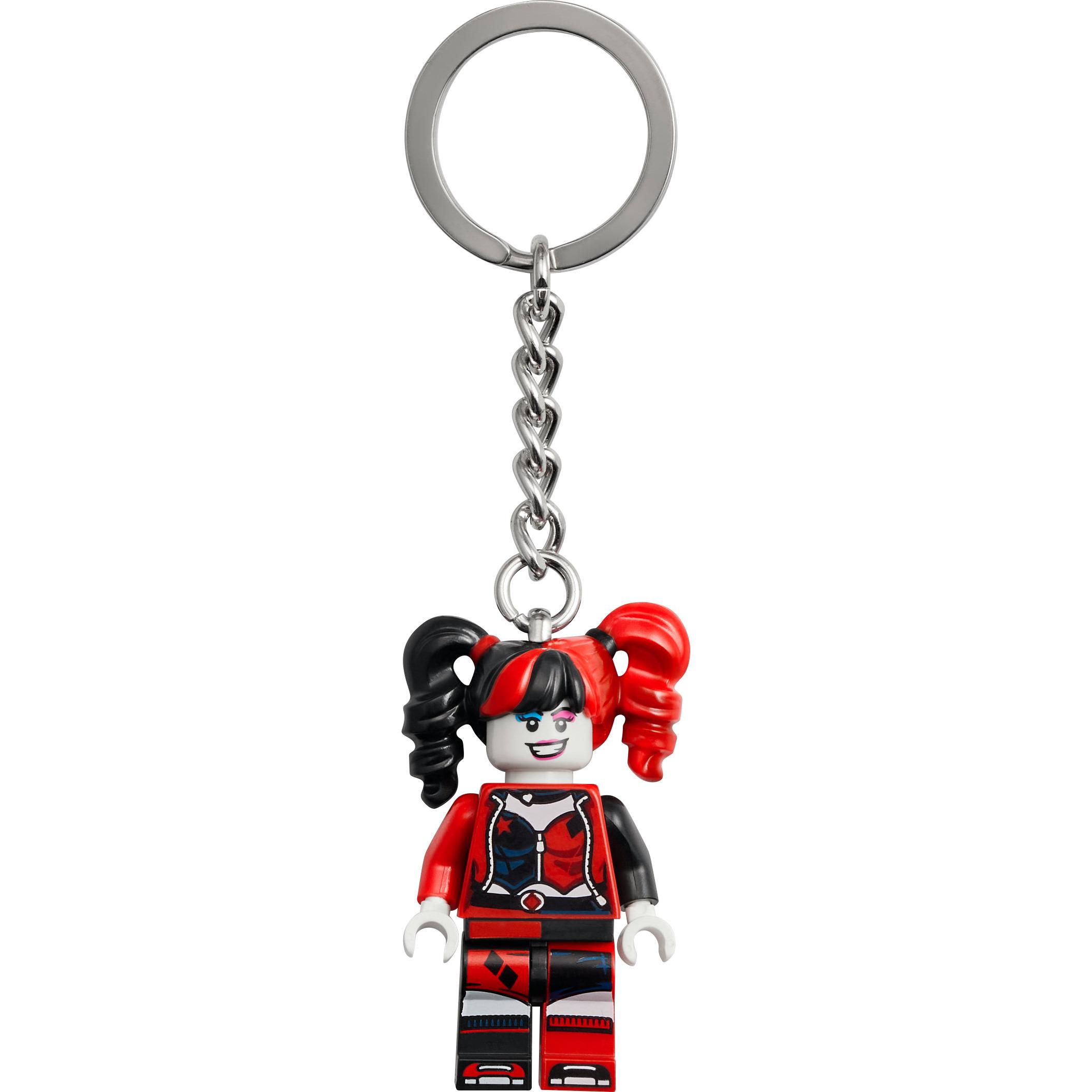 LEGO, Unisex, Portachiavi, Portachiavi Harley Quinn (854238), Multicolore