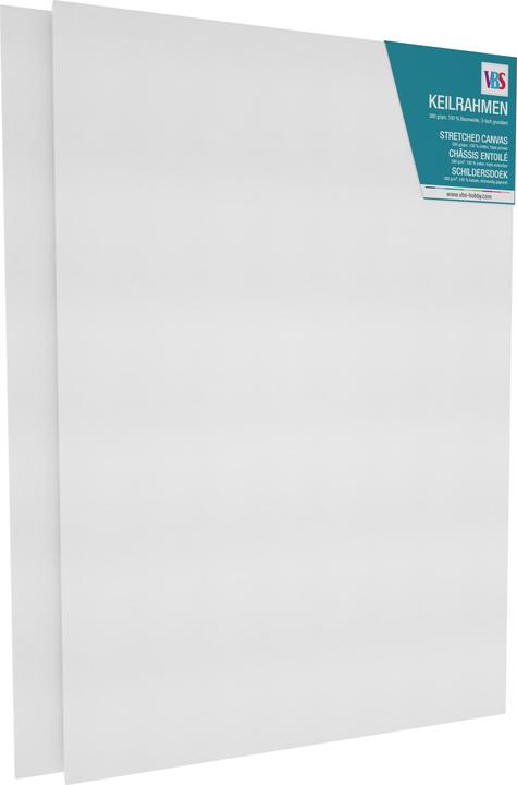 Produktbild VBS Keilrahmen 40 x 60 cm, 18 mm, 2 Stück (40 x 60 cm)