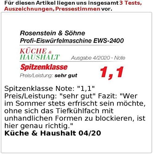 Actual product image Rosenstein & Söhne Professional ice cube machine