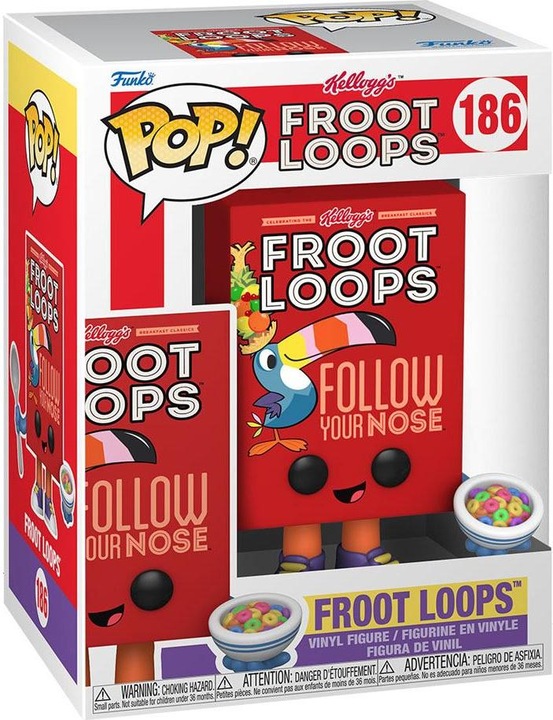 Actual product image Funko Pop! Ad Icons : Kellog's Fruit Loops (186)