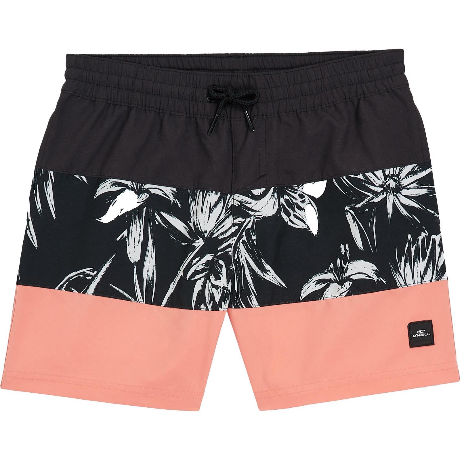 O'Neill, Jungen, Badehose, MIX & MATCH CALI BLOCK 13" SWIM SHORTS, Schwarz, (140)
