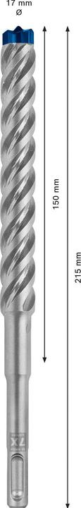 Produktbild Bosch Professional Zubehör EXPERT SDS plus-7X Hammerbohrer, 17 x 150 x 215 mm (17 mm)