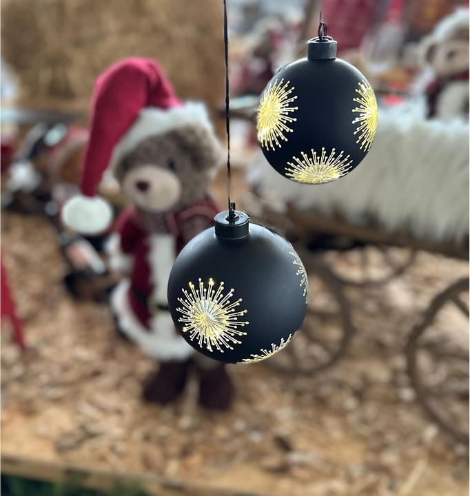 Image du produit GuGus Boule de verre LED noire