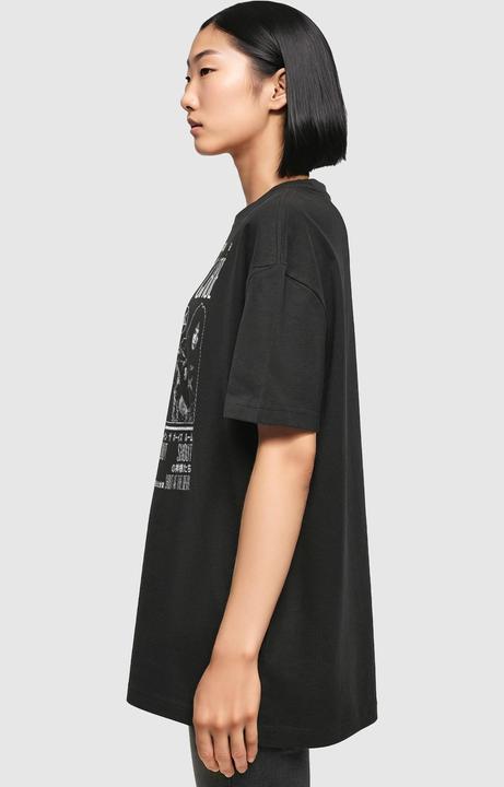 Image du produit Merchcode Ladies Motley Crue - Tokyo Shout Tee boyfriend surdimensionné - 118675 (5XL)