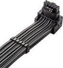 CableMod C-Series Pro Anschlusskabel - Variante A, 90°, 16-Pin zu 4x8-Pin PCIe, carbon