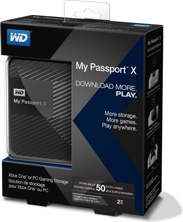 Produktbild WD My Passport X (2 TB)