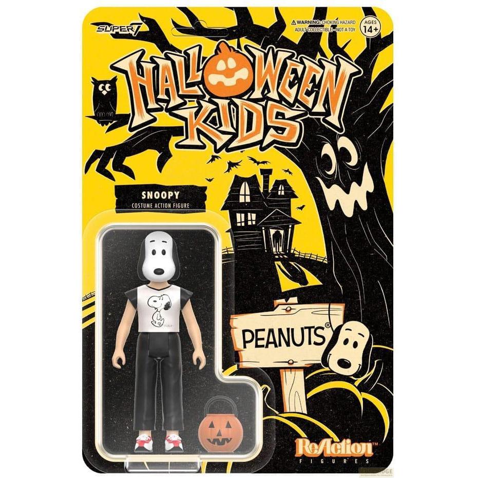 Super7 Peanuts Halloween Kids ReAction Actionfigur Snoopy Boy 10 cm