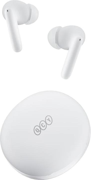 Actual product image QCY Earphones TWS T13 ANC2, ANC (white) (7 h, Cable)