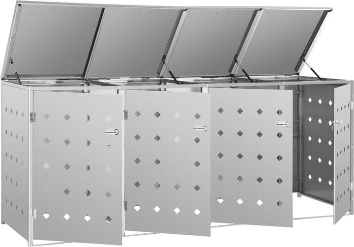 Produktbild vidaXL Mülltonnenbox (240 l)