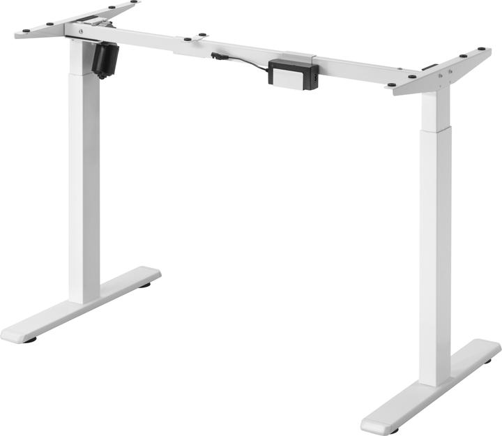Actual product image Ergowork Compact Electric Desk Frame, white