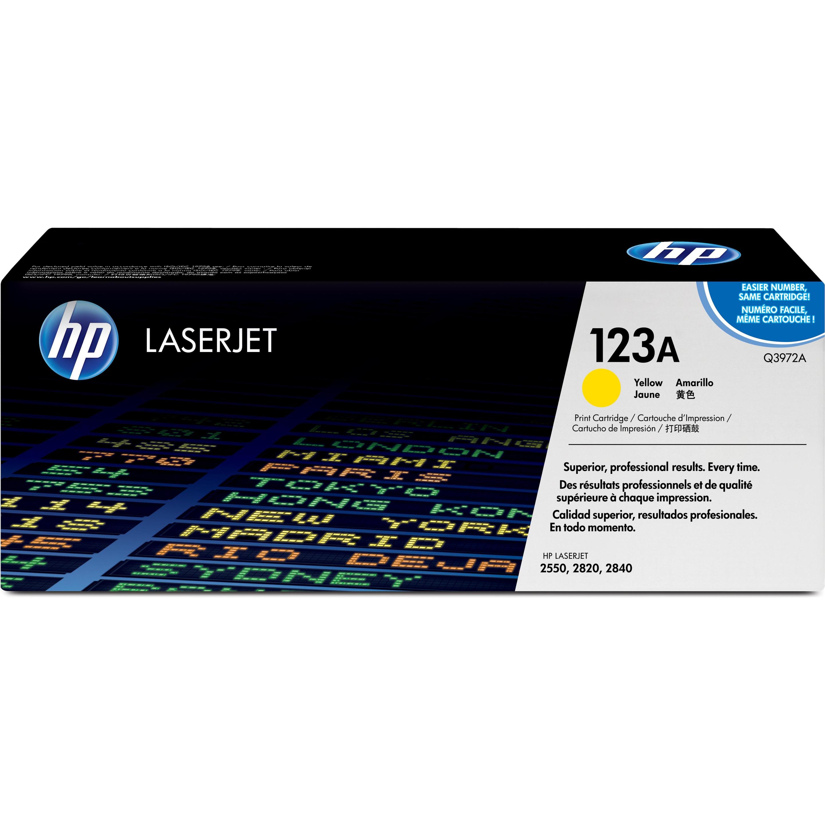 HP, Toner, 123a (Y)