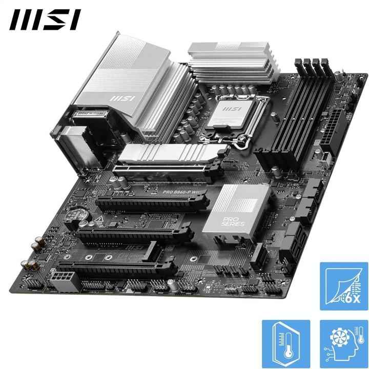 Produktbild MSI PRO B860-P WIFI (LGA 1851, Intel B860, ATX)