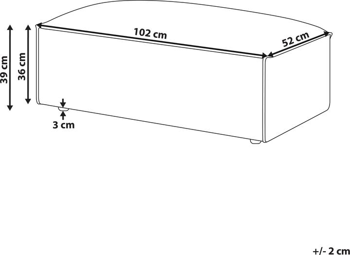 Actual product image Beliani Hellnar