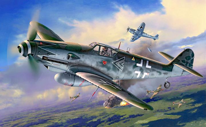 Actual product image Revell Messerschmitt Bf109G-10 Erla