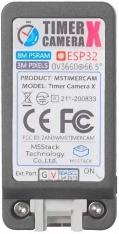 Actual product image M5Stack Timer Camera X ESP32, OV3660