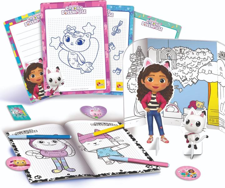 Immagine prodotto Lisciani La Scuola Di Disegno E Colorazione Di Gabby'S Dollhouse Zainetto (Francese)