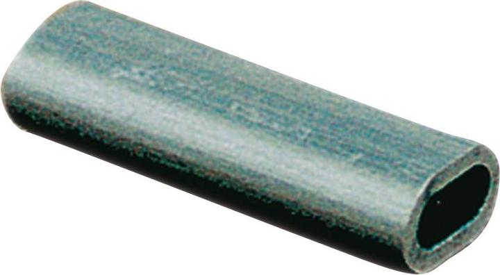 Actual product image Dulimex Crimping clamps Crimping sleeves 1.5 mm, cylindrical crimping clamp Length 6 aluminium